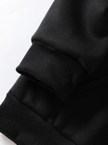 Autumn Fashion Solid Zipper Hoodie Women Warm Fleece Hooded Sweatshirt Casual Street Pocket Sportswear Oversized Female Clothing