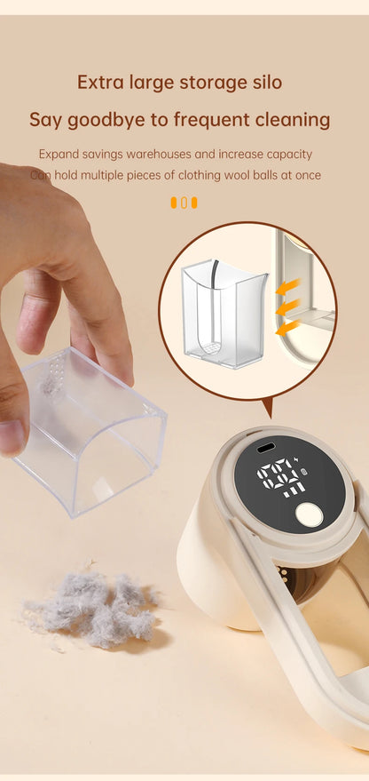 ONEKA Rechargeable Fabric Shaver Lint Remover Sweater Defuzzer Lints Fuzzs Pills Pilling Trimmer for Clothes Furniture Gift Idea
