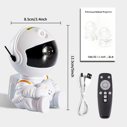 Creative astronaut star projection light full of star projection atmosphere light Astronaut birthday gift colorful star light