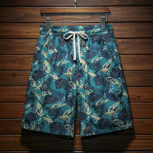 Summer Board Shorts Man Thin Cool Breathable Outdoor Pants Handsome Personality Fashion Printed Loose All-Match Casual Shorts