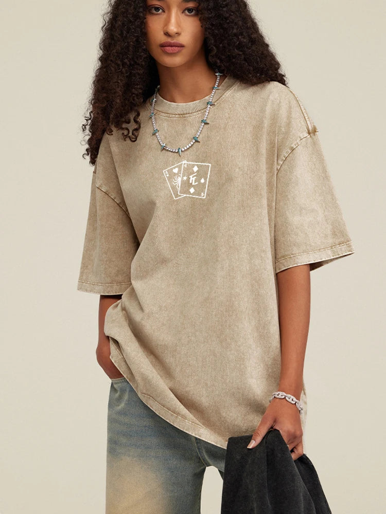 Anime Hunter X Hunter Washed Tshirt Graphic Hip Hop Vintage T Shirt Men Women Harajuku Cotton Casual Short Sleeve Tshirt