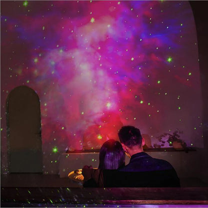 Astronaut Led Galaxy Projector Night Lights Sky Laser Star Nebula Projection Desk Lamps For Bedroom Decoration Atmospher Light