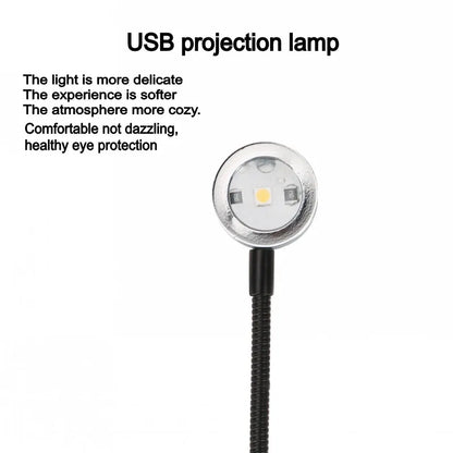 USB Rainbow Projector Sunset Lights Create a Relaxed Atmosphere - Perfect for Home Decoration, Photography Lighting, Coffee Shop