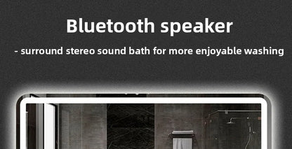 Bathroom Smart Mirror Toilet Toilet Toilet Mirror LED Light Mirror Makeup Defogging Human Body Induction Touch Screen Smart