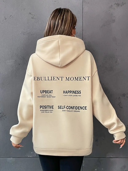 Ebullient Moment Cotton Print Mens Hoodie Original Sportswears Aesthetic Comfortable Pullover Hooded Harajuku Women Outerwear
