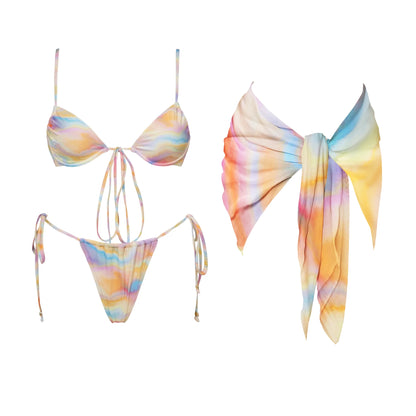 Shiny Diamond Bikini Set Sexy Women Swimsuit Push Up Swimwear Female Bandeau Biquini Halter Bathing Suit Blue Bodysuit Beachwear