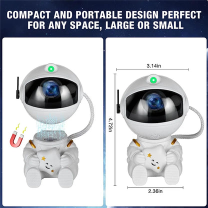 Creative astronaut star projection light full of star projection atmosphere light Astronaut birthday gift colorful star light