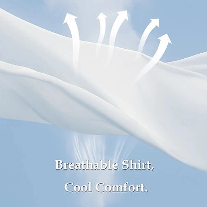 Beach Men's Lapel Shirt Summer Short Sleeve Outdoor Everyday Shirt Tops Landscape Printed Pattern  OverSize Loose Men Clothing