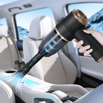 Wireless Car Vacuum Cleaner for Cleaning Bedroom Carpets Portable High Power Function Home Appliance Cleaning Machine